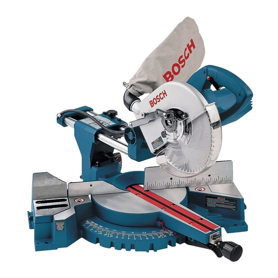 Bosch 3915 Consignes De Fonctionnement/Sécurité
