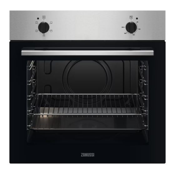 Zanussi ZOHNG0X1 Notice D'utilisation