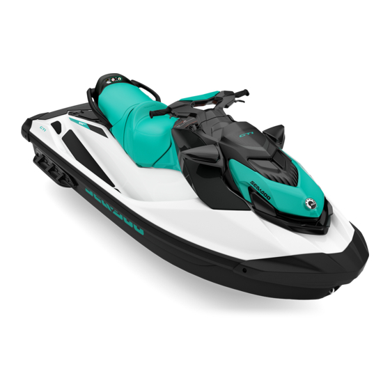 Sea-doo GTI Série Manuels