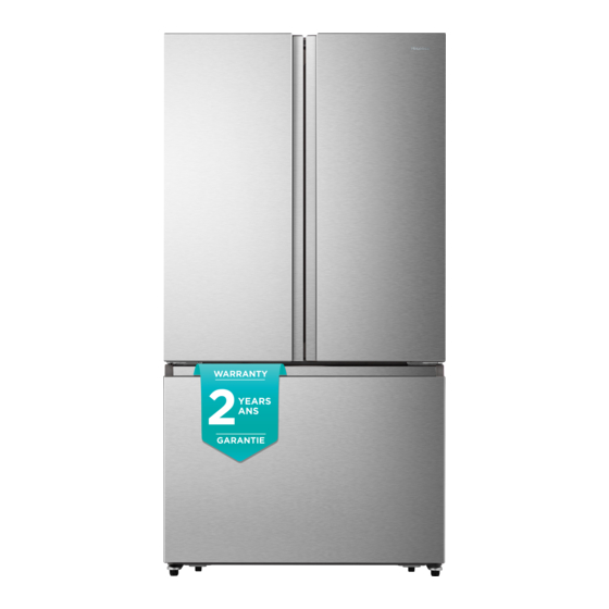 Hisense RF26N6AFE Manuel D'utilisation Et D'entretien