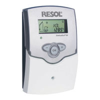 Resol DeltaSol BS/2 Manuel D'instructions