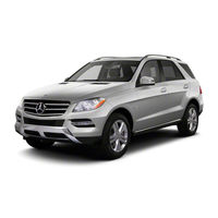 Mercedes-Benz ML 300 4MATIC BlueEFFICIENCY Notice D'utilisation