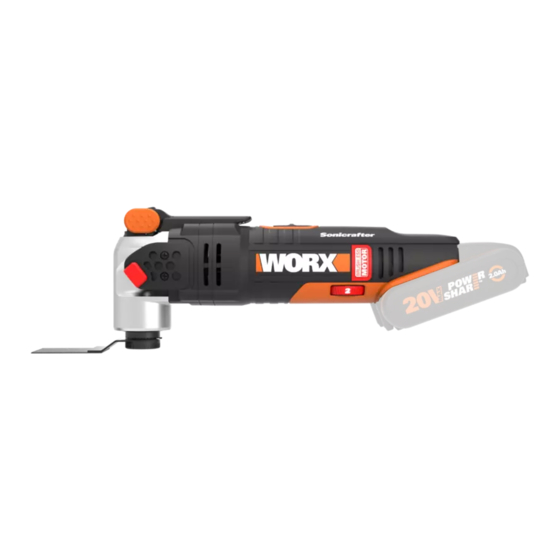 Worx Sonicrafter WX693 Mode D'emploi