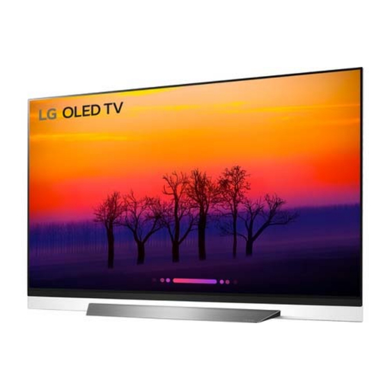 LG OLED65E8 Serie Manuel D'utilisation