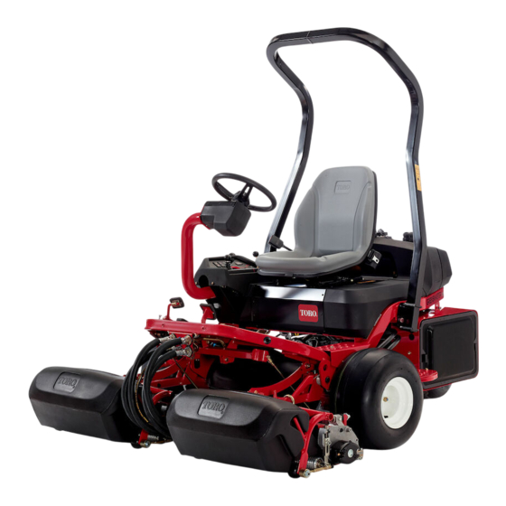 Toro Greensmaster 3000 Serie Manuel De L'utilisateur