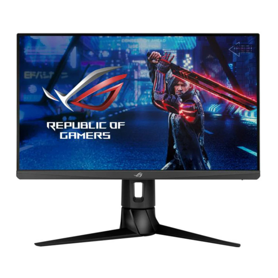 Asus ROG Strix XG249CM Mode D'emploi