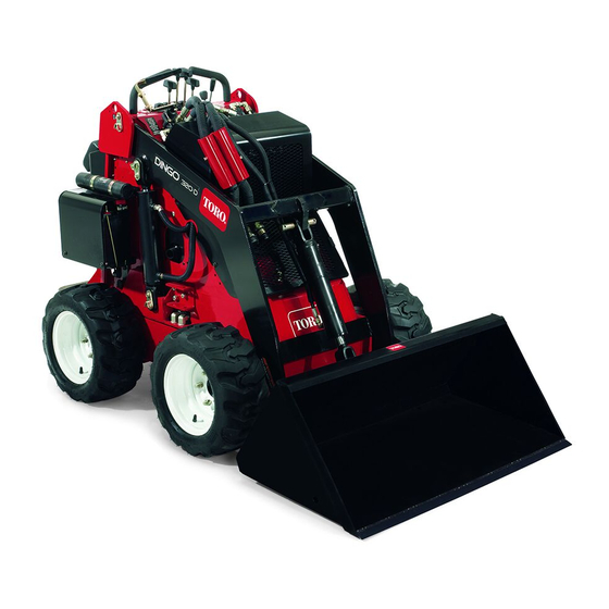 Toro Dingo 320-D Manuel De L'utilisateur