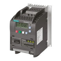 Siemens 6SL3210-5BE24-0UV0 Instructions De Service