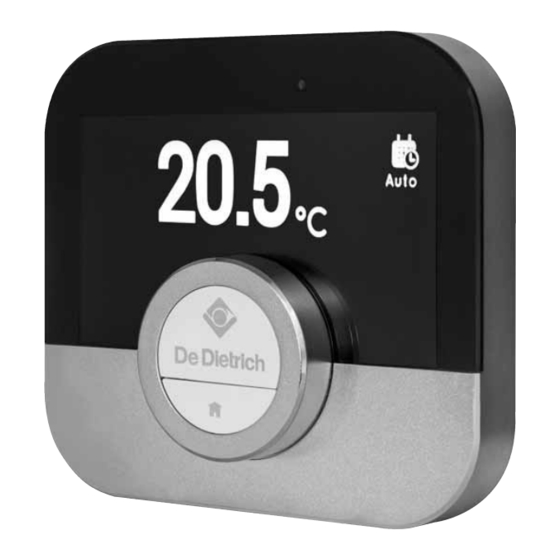 De Dietrich Easylife SMART TC Mode D'emploi