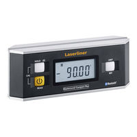 LaserLiner MasterLevel Compact Plus Mode D'emploi