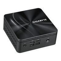 Gigabyte BRIX S Mode D'emploi