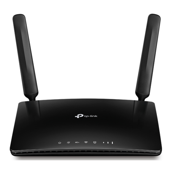 TP-Link Archer MR600 Guide D'installation Rapide