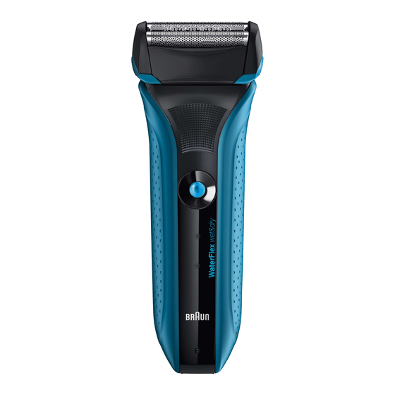 Braun WaterFlex WF2s Manuel D'utilisation