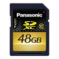 Panasonic RP-SDW48GE1K Mode D'emploi