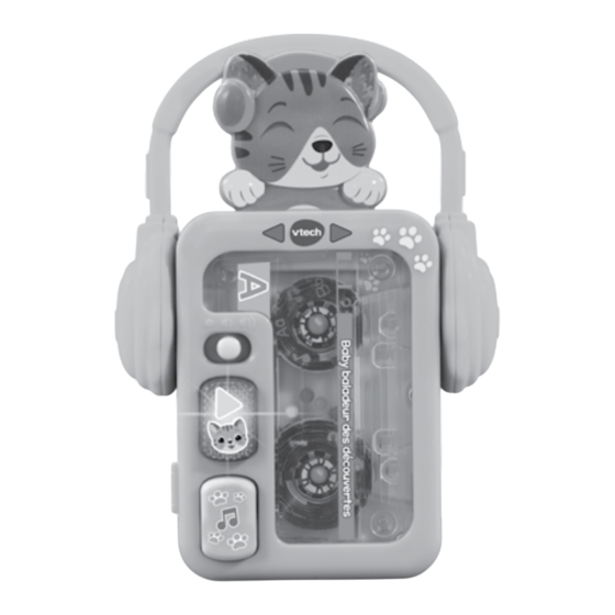 VTech baby Baby baladeur des decouvertes Manuel D'utilisation