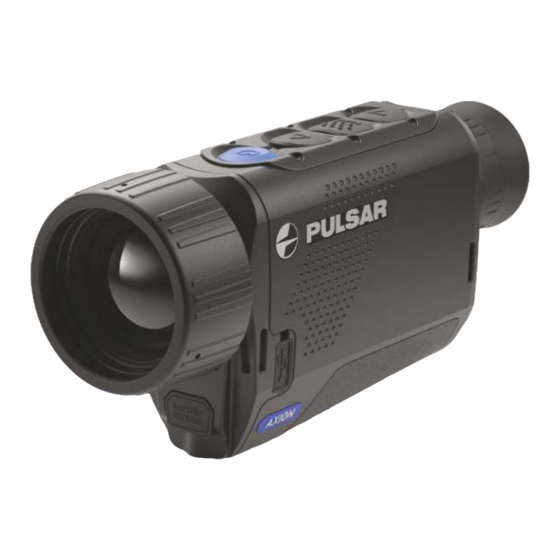 Pulsar AXION XM30S Instructions D'utilisation