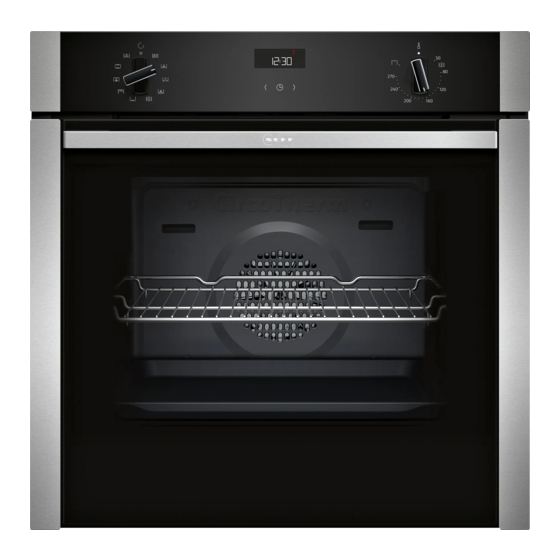 NEFF B3ACE4A3F Serie Manuel D'utilisation Et Notice D'installation