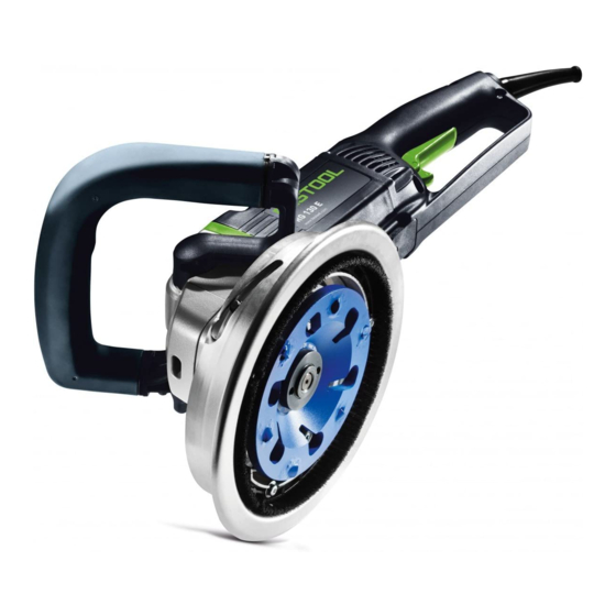 Festool RENOFIX RG 130 E Notice D'utilisation D'origine