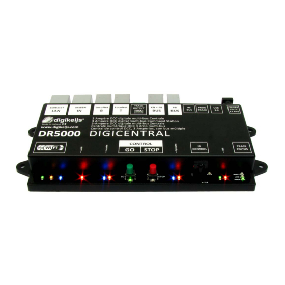 Digikeijs DIGICENTRAL DR5000 Guide Rapide