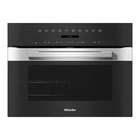 Miele H 7244-60 BP Mode D'emploi Et Instructions De Montage