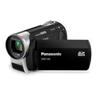 Panasonic SDR-S26 Mode D'emploi