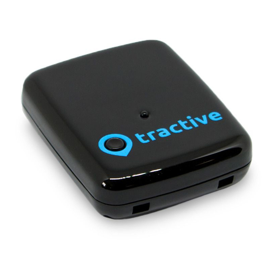 Tractive TRATR3G Manuels