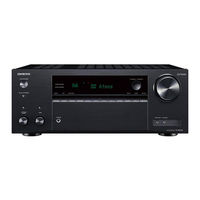 Onkyo TX-NR595 Mode D'emploi