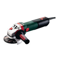 Metabo WPB 12-125 Quick Notice Originale