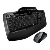 Logitech Wireless Desktop MK700 Mode D'emploi