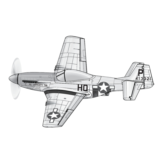 Horizon Hobby E-flite P-51D Mustang 280 Manuel D'utilisation