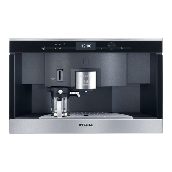 Miele CVA 6431 Notice D'utilisation Et De Montage