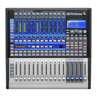 Presonus StudioLive 16.0.2 Mode D'emploi