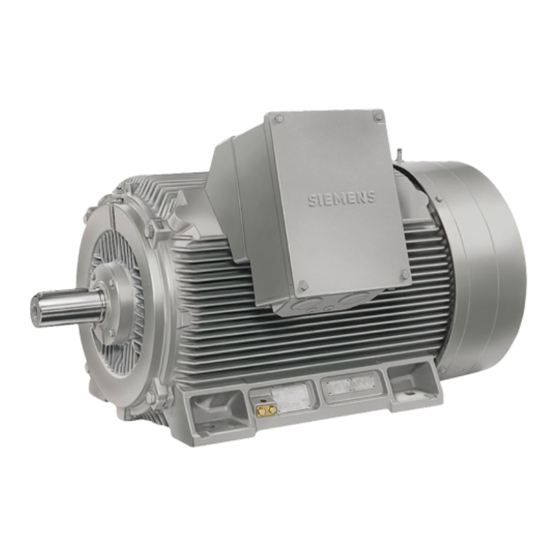 Siemens SIMOTICS TN N-compact Serie Instructions De Service