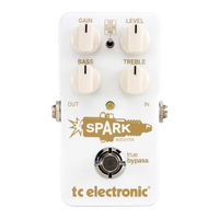 Tc Electronic Spark Booster Mode D'emploi