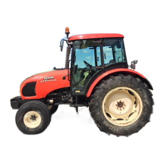 Zetor Z 6421 2004 Manuels