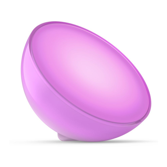 Philips Hue Go 71460/60/PH Manuels