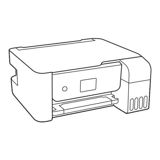 Epson ET-2800 Point De Départ