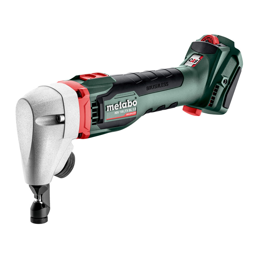 Metabo NIV 18 LTX BL 1.6 Notice Originale