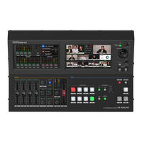Roland VR-400UHD Guide De Démarrage