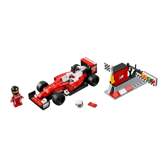 LEGO SPEED CHAMPIONS Scuderia Ferrari SF16-H Mode D'emploi