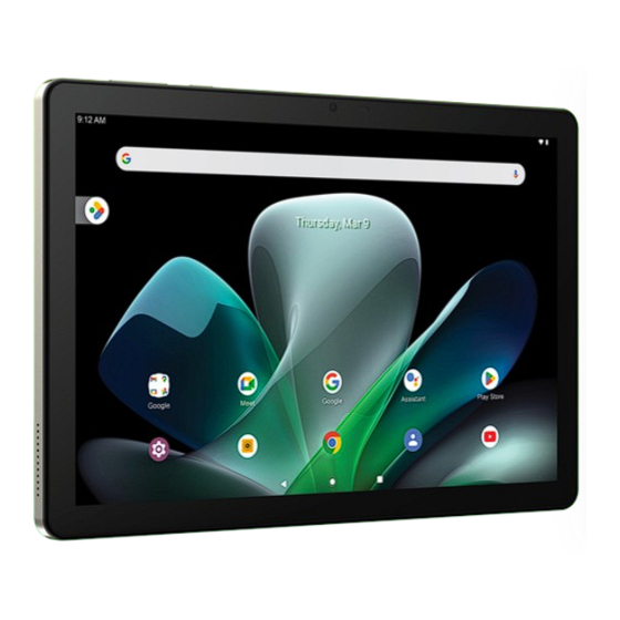 Acer Iconia Tab M10 Manuel D'utilisation