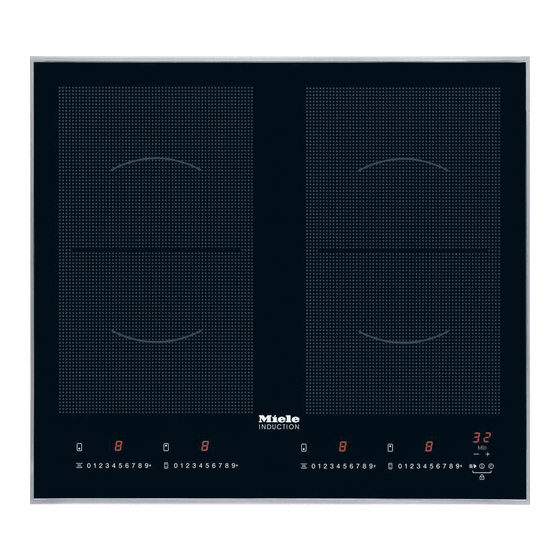 Miele KM 6328-1 Mode D'emploi Et Instructions De Montage