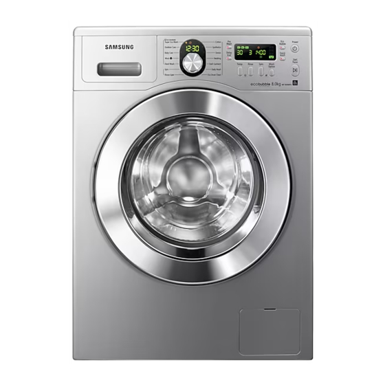 Samsung WF1804WP Manuel D'utilisation