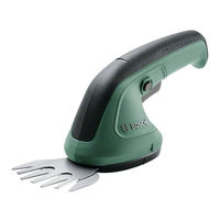 Bosch EasyShear Notice Originale