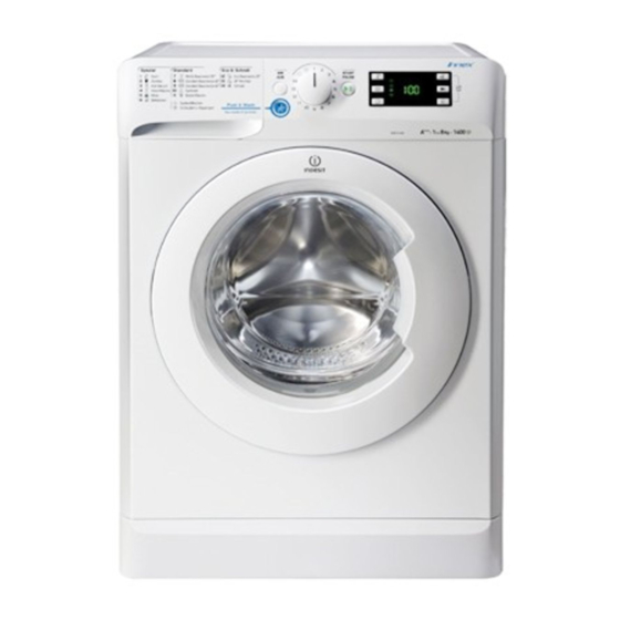 Indesit XWE 81483 Mode D'emploi