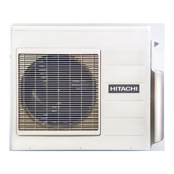 Hitachi RAM-33NP2B Manuel D'installation