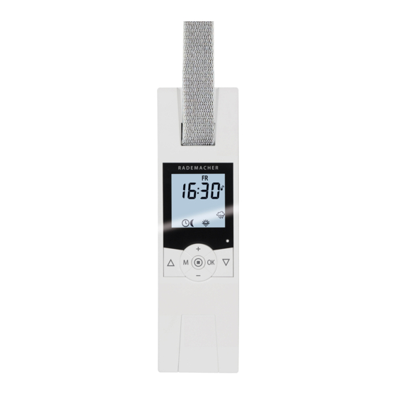 RADEMACHER RolloTron Comfort DuoFern Mode D'emploi Et D'installation