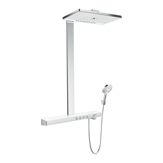 Hansgrohe Rainmaker Select 460 3jet Showerpipe 27106400 Mode D'emploi / Instructions De Montage