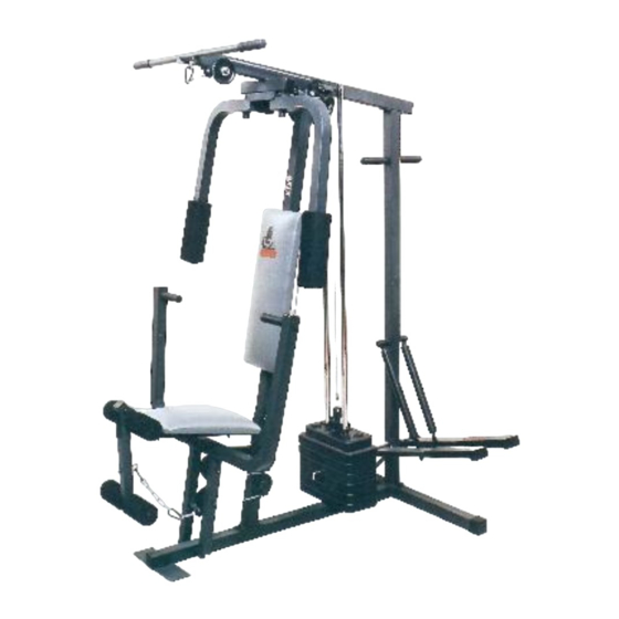 Weider 8515 Manuel De L'utilisateur