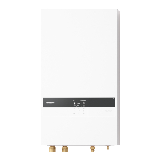 Panasonic WH-SDC0309K3E5 Mode D'emploi